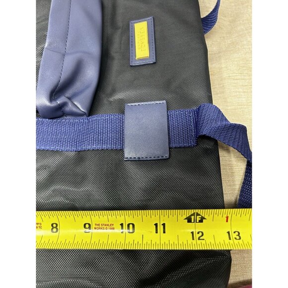 Versace Parfums Gym/Weekender Black Blue Duffle Bag NWOT - Picture 5 of 5